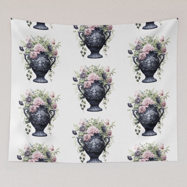 Item preview, Gothic Flowers in a Vase designed and sold by SchorlCraft.
