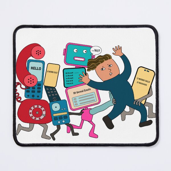 Item preview, Telecommunication technology effect to human stress and anxiety  designed and sold by Nalidsa Sukprasert.