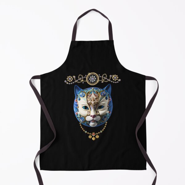 Item preview, Mystical masquerade cat in jewelry designed and sold by GorinART.