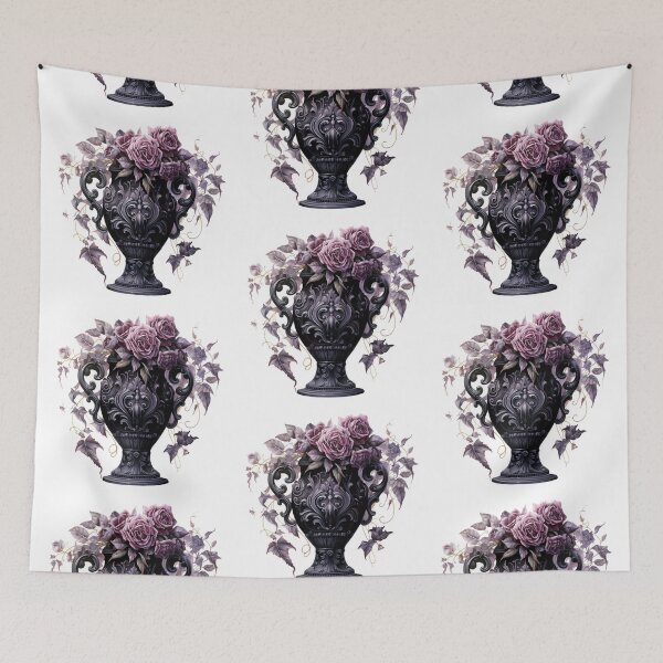 Item preview, Gothic Flowers in a Vase designed and sold by SchorlCraft.