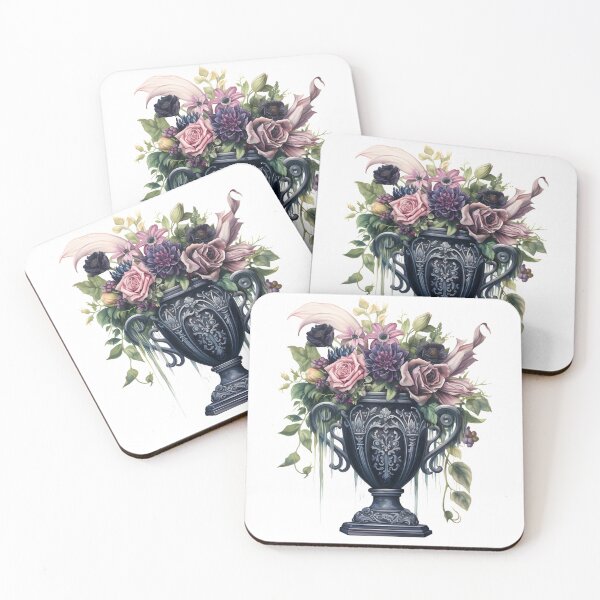 Item preview, Gothic Flowers in a Vase designed and sold by SchorlCraft.