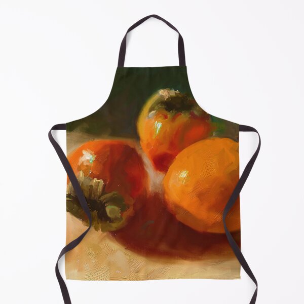 Item preview, Oil Painting of Persimmons designed and sold by Anne Marie Propst.