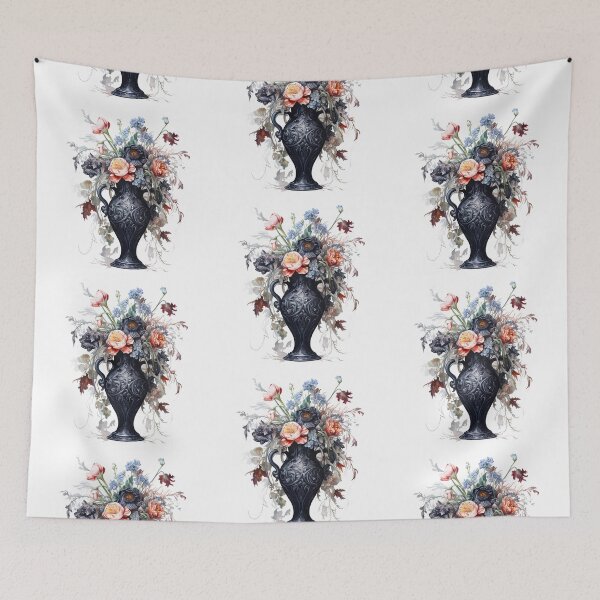 Item preview, Gothic Flowers in a Vase designed and sold by SchorlCraft.