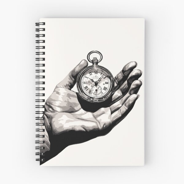 Item preview, Zeit/Time - Don't waste your time! designed and sold by DDG-Design.