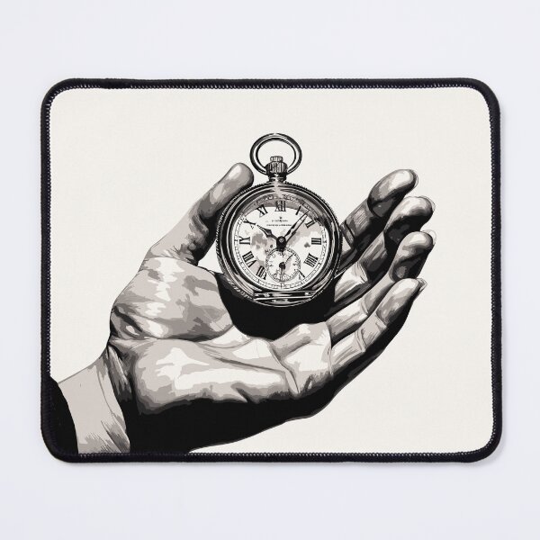 Item preview, Zeit/Time - Don't waste your time! designed and sold by DDG-Design.