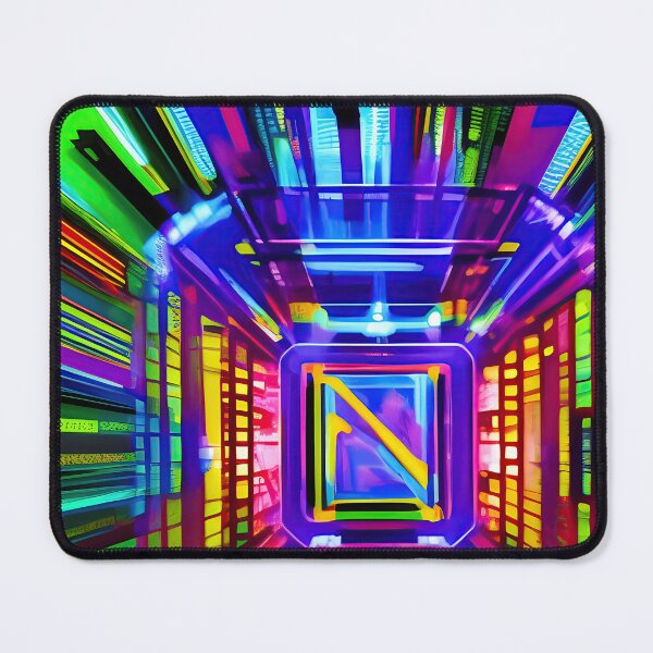 Item preview, Geometric Neon 02 - Neon Labyrinth designed and sold by Artekinium.