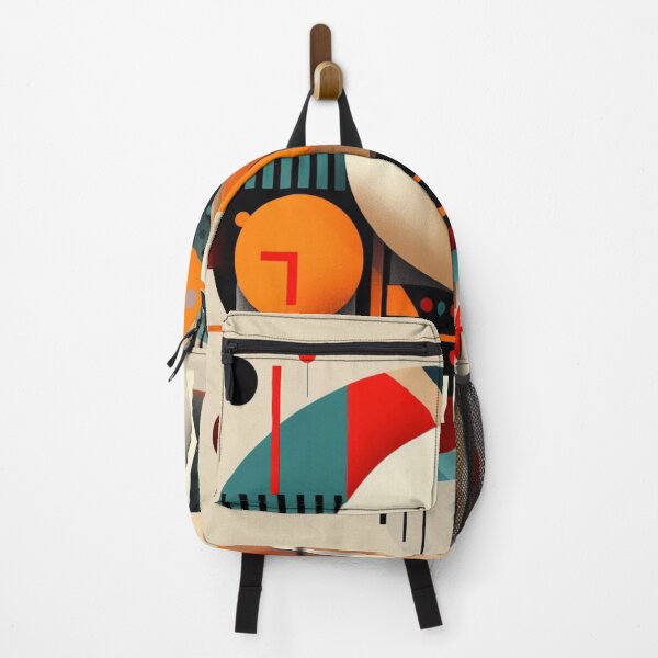 Item preview, Abstract Geometric Design with Bold Patterns on Beige designed and sold by Brand Uno Studio.