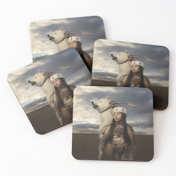 Item preview, Martian Child w Wolf on Mars designed and sold by Peter LOPEZ.