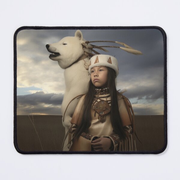 Item preview, Martian Child w Wolf on Mars designed and sold by Peter LOPEZ.