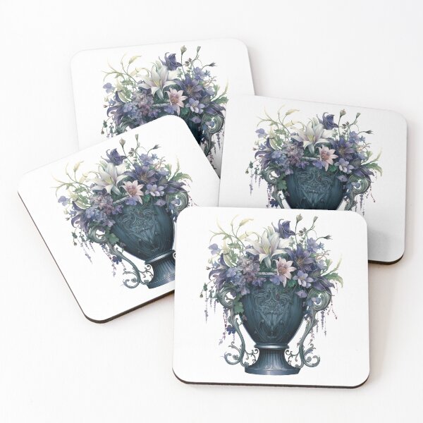Item preview, Gothic Flowers in a Vase designed and sold by SchorlCraft.