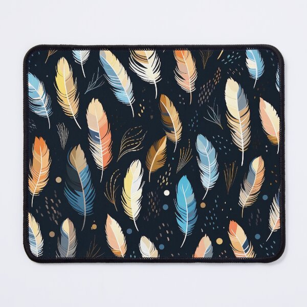 Item preview, Ethereal Plumage: Feathers Pattern Elegance designed and sold by Brendon987.