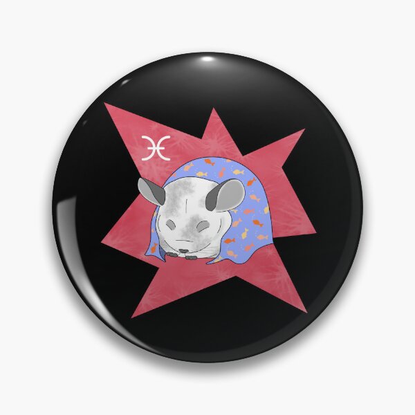 Item preview, The Chinchilla Zodiac - Pisces designed and sold by MoonlightGems.