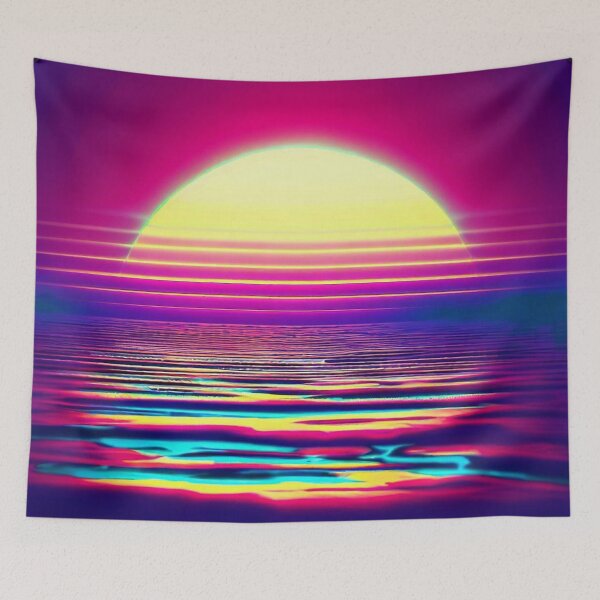 Item preview,  Sunset Over the Tranquil Water  designed and sold by The Digital Compass.