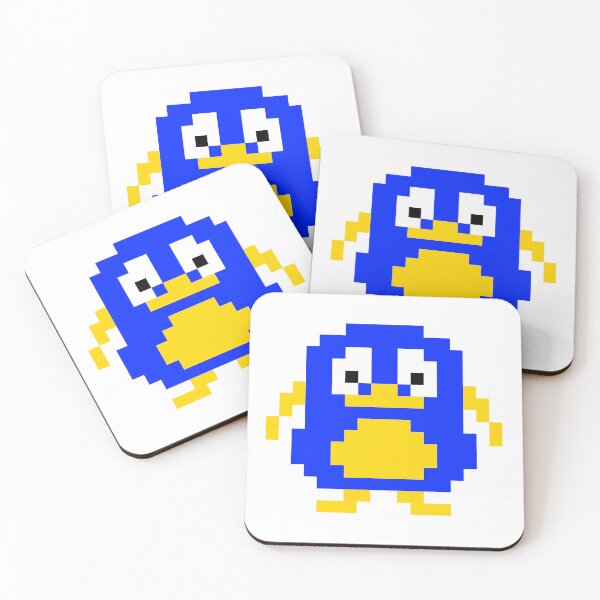 Item preview, Pixellated Retro Penguin Sprite designed and sold by RetroGameDev.