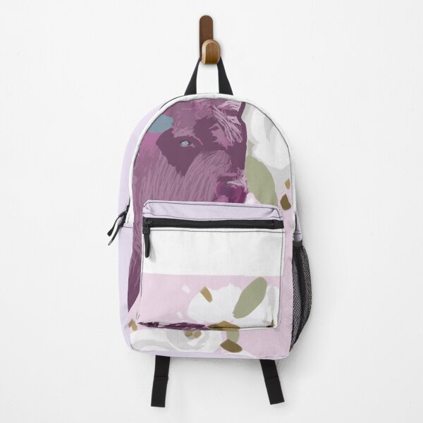 Item preview, Pink floral bison designed and sold by depiazzadoodles.