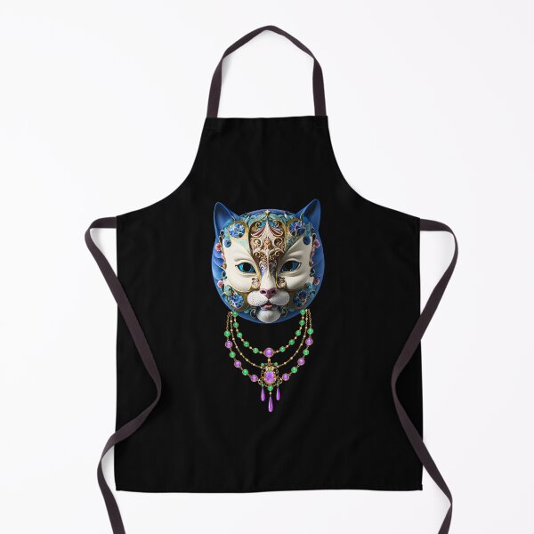 Item preview, Mystical masquerade cat in jewelry designed and sold by GorinART.