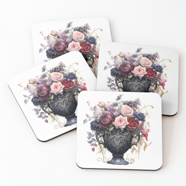 Item preview, Gothic Flowers in a Vase designed and sold by SchorlCraft.