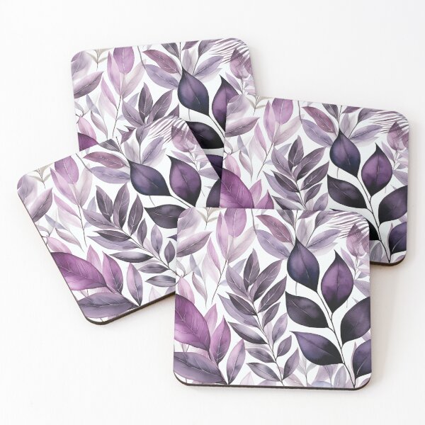 Item preview, Leaf,plant garden, purple,leaves patterns  designed and sold by MoonDesinso.
