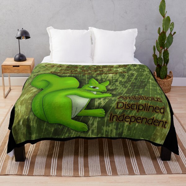 Item preview, Folklore Zodiac: Green Amble Squirrel designed and sold by mxminty.