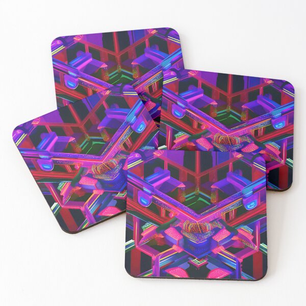 Item preview, Geometric Neon 04  - Vibrant Matrix designed and sold by Artekinium.