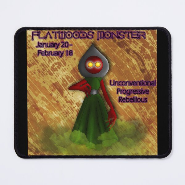 Item preview, Folklore Zodiac: Flatwoods Monster designed and sold by mxminty.