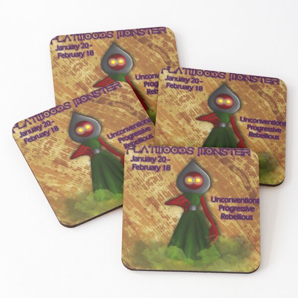 Item preview, Folklore Zodiac: Flatwoods Monster designed and sold by mxminty.