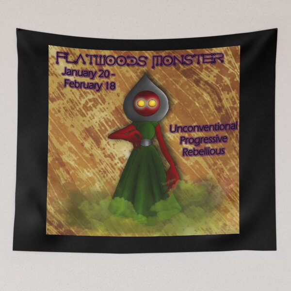 Item preview, Folklore Zodiac: Flatwoods Monster designed and sold by mxminty.
