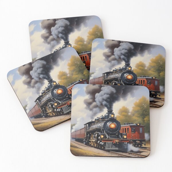 Item preview, Train With Cars 2 designed and sold by Joseph Hail.