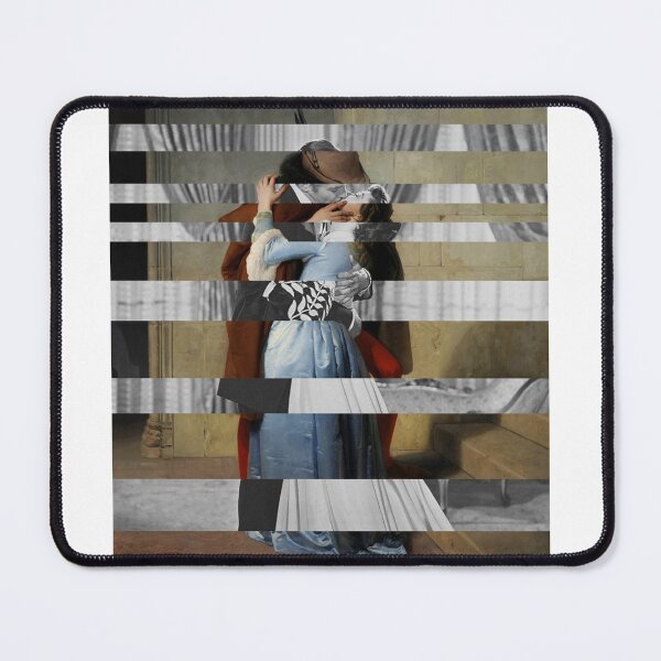 Item preview, FRANKLY, A KISS - Pop Retro Collage, Mashup, Pop Art Wall Decoration designed and sold by LT Graphic Art.