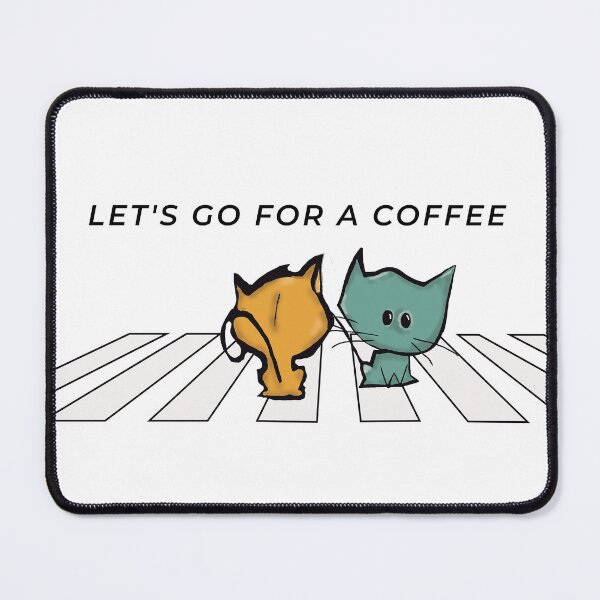Item preview, LET'S GO FOR A COFFEE designed and sold by soryilustracion.