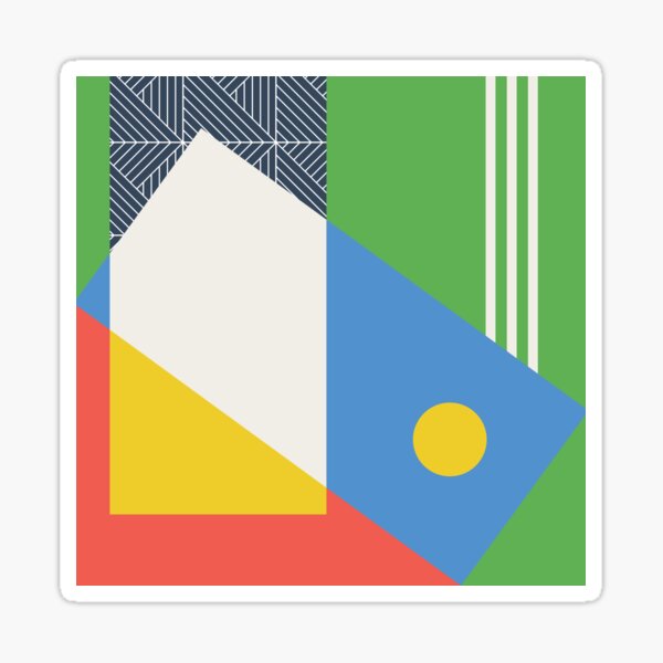 Abstract 3 Sticker