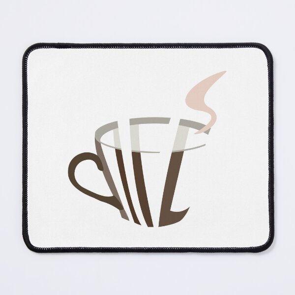 Item preview, coffee calligram designed and sold by Guido Isidrón Suárez.