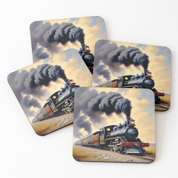 Item preview, A Train With Cars 3 designed and sold by Joseph Hail.