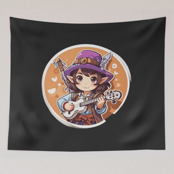 Item preview, Versatile Magical Entertainer, Chibi bard designed and sold by DBPauwels.