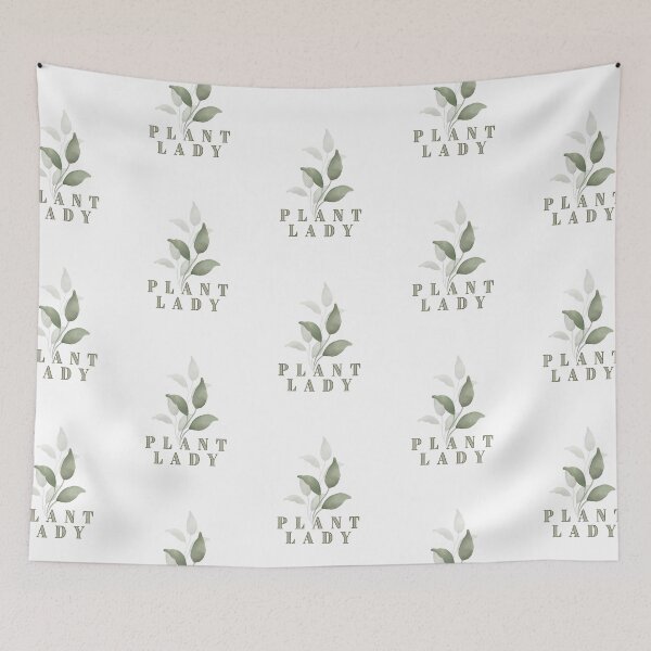 Item preview, Plant lady Flowers plants botanic designed and sold by Azrou shop.