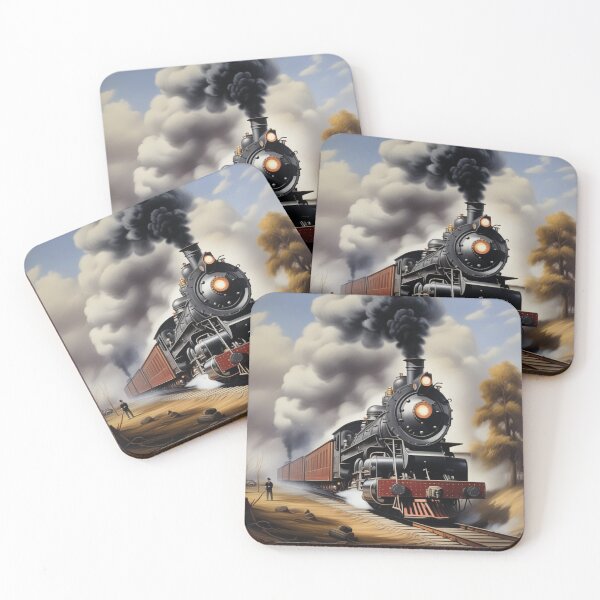 Item preview, Train With Cars 4 designed and sold by Joseph Hail.