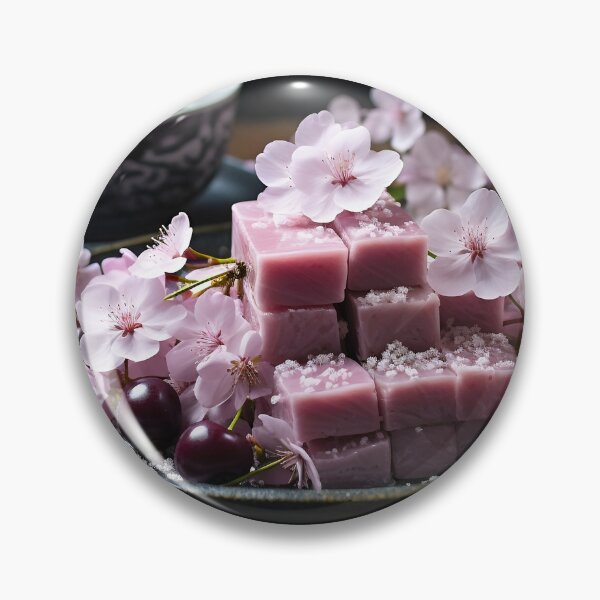 Item preview, handmade marmalade decorated with cherry blossoms and cherry berries designed and sold by PrintArtWares.
