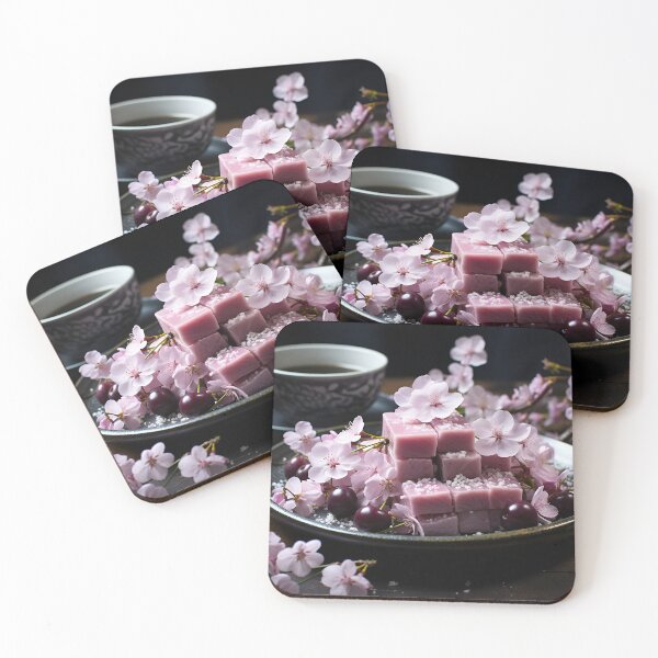 Item preview, handmade marmalade decorated with cherry blossoms and cherry berries designed and sold by PrintArtWares.