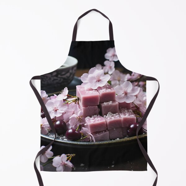 Item preview, handmade marmalade decorated with cherry blossoms and cherry berries designed and sold by PrintArtWares.