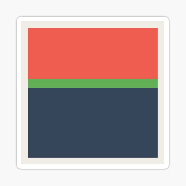 Abstract 6 Sticker