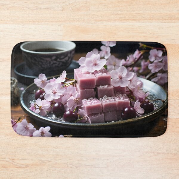 Item preview, handmade marmalade decorated with cherry blossoms and cherry berries designed and sold by PrintArtWares.