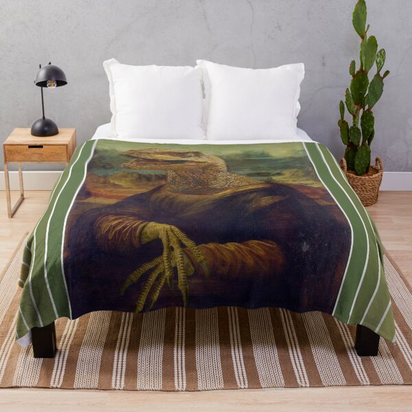 Item preview, MONA LISA VELOCIRAPTOR designed and sold by LT Graphic Art.