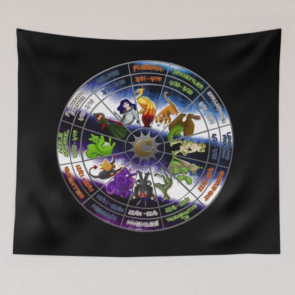 Item preview, Folklore Zodiac Wheel designed and sold by mxminty.