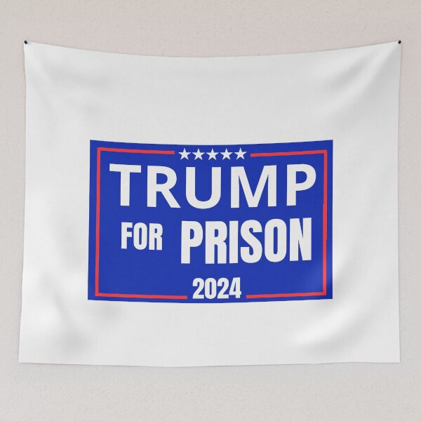 Item preview, trump for prison 2024 designed and sold by ANNINOART ⭐⭐⭐⭐⭐.