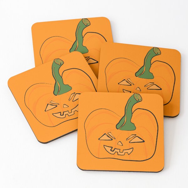 Item preview, Mischievous Jack-o-Lantern, Cartoon spooky art designed and sold by HomeintheMush.