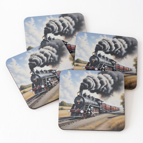 Item preview, Train With Cars 5 designed and sold by Joseph Hail.