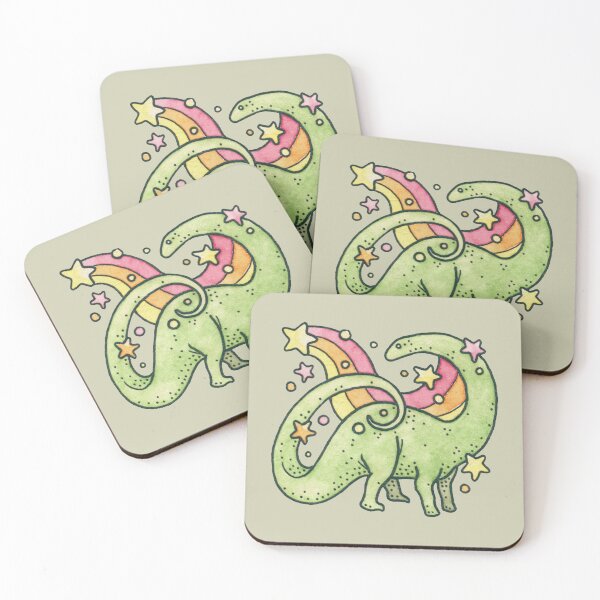 Item preview, Diplodocus Rainbow | Retro Dinosaur  designed and sold by OMEGAFAUNA.