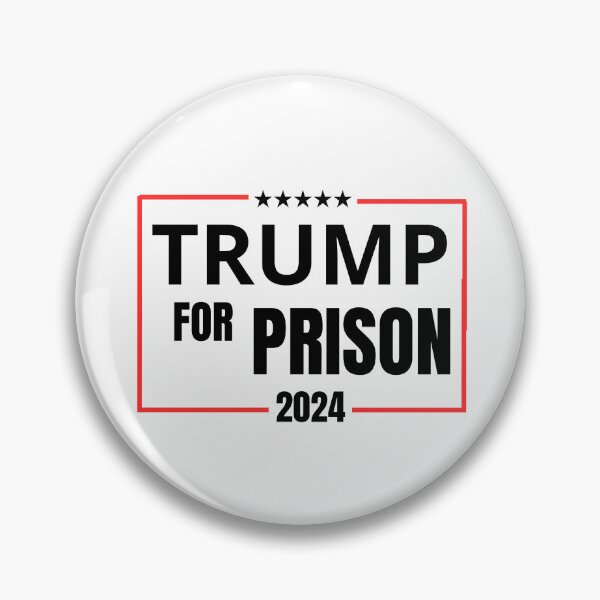 Item preview, trump for prison 24 designed and sold by ANNINOART ⭐⭐⭐⭐⭐.