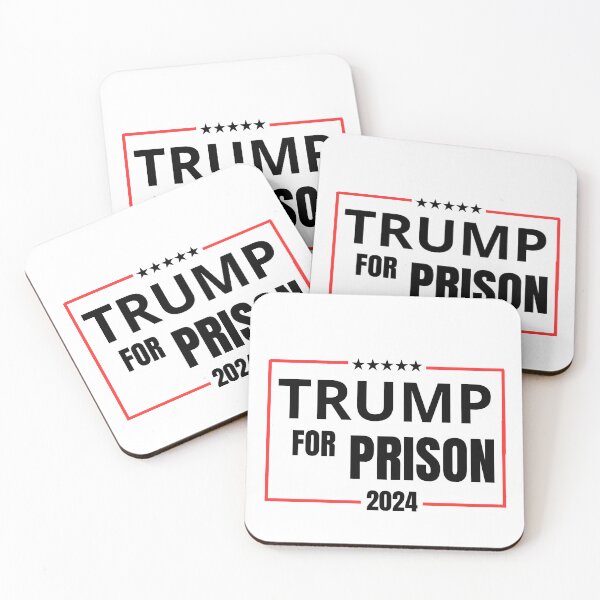 Item preview, trump for prison 24 designed and sold by ANNINOART ⭐⭐⭐⭐⭐.
