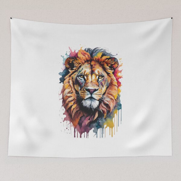 Item preview, Watercolor Lion designed and sold by Abyssus-art.